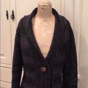 Fabulous Tweeds Woolen Sweater- Jacket